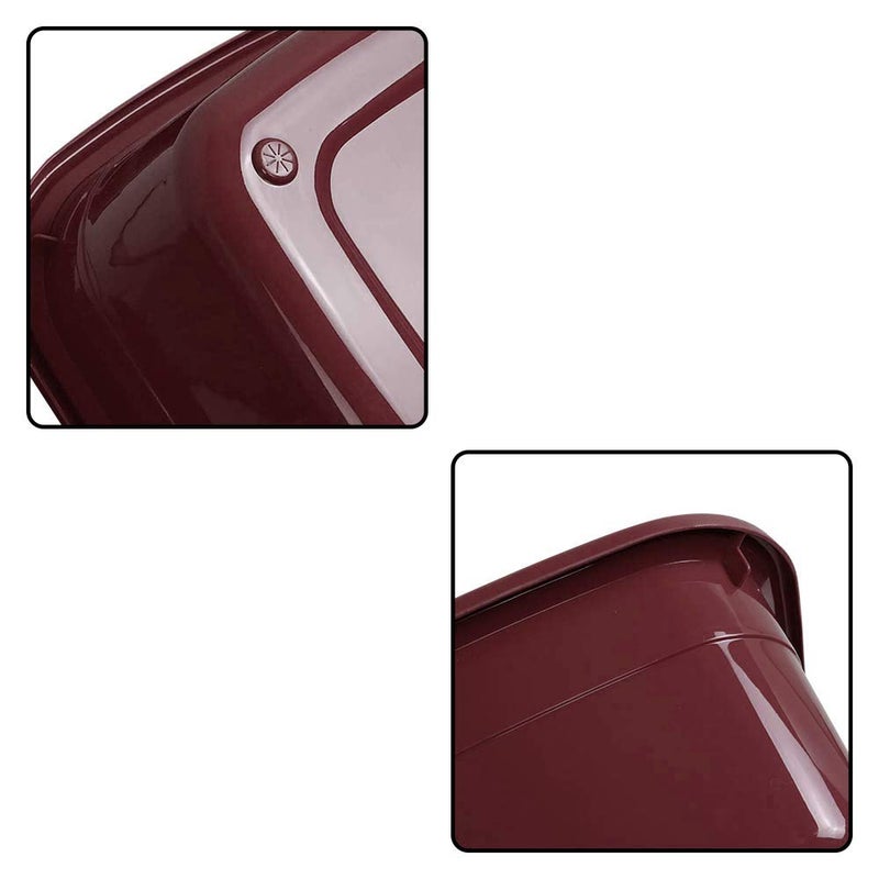 Ggbin 14 Quart Plastic Dish Pan, (Wine Red, 4 Packs) - Image 5